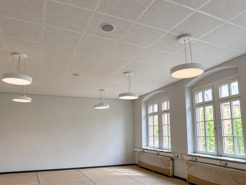 Trockenbauarbeiten Oberschule Glockenstraße, Leipzig
