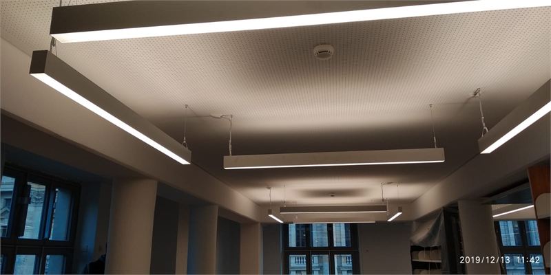 Trockenbauarbeiten Universitätsbibliothek, Leipzig